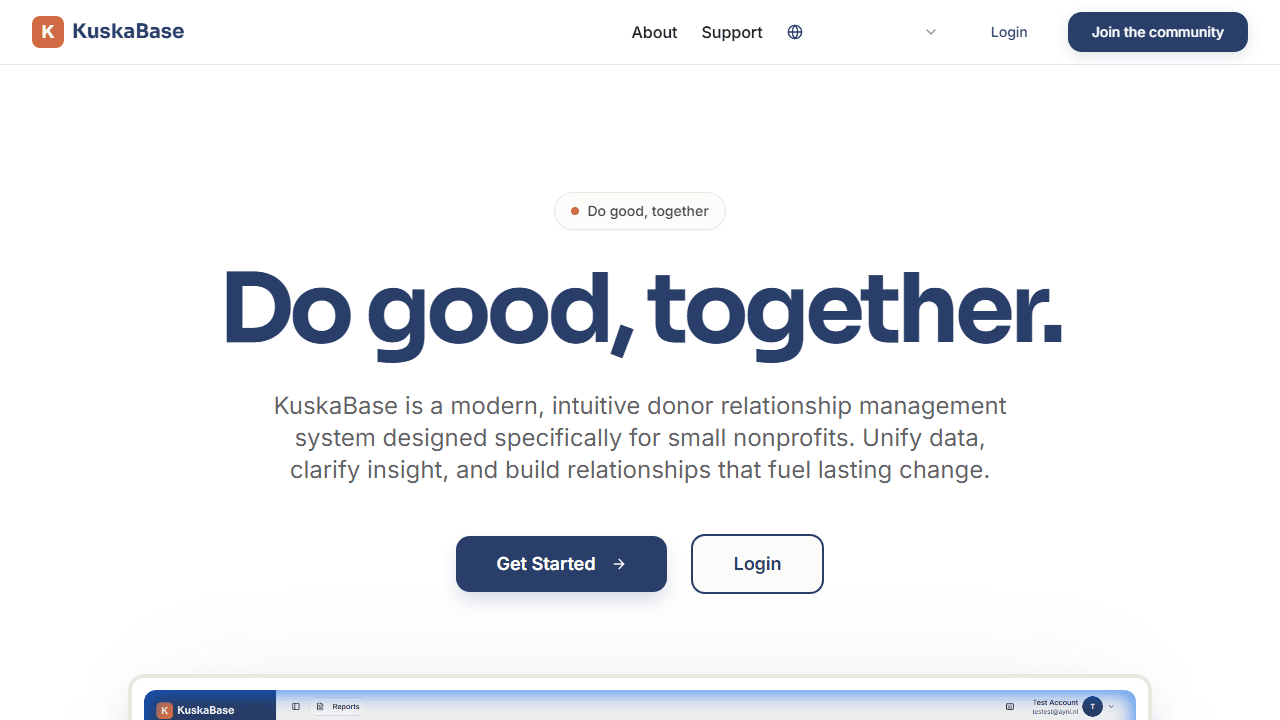 KuskaBase — Donorrelatiebeheer